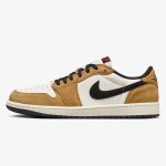 jordan 1 low rookie of the year - Jordan 1 Low OG Rookie of the Year in Sail and Golden Harvest with black Swoosh branding