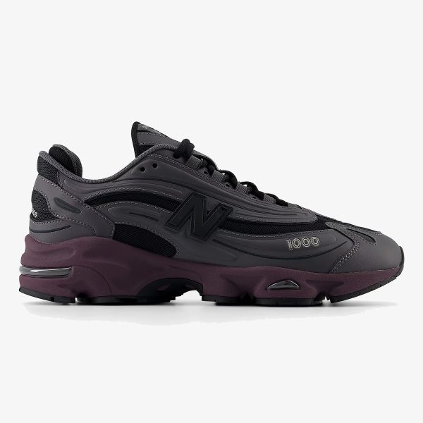1000 plum brown sneaker - Alternate product view