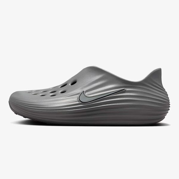 Smoke Grey ReactX slip-on with molded foam sides and ventilation holes