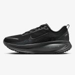 vomero 18 triple black - Triple Black Vomero 18 sneaker with tonal mesh upper and sculpted cushioned sole
