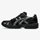 gel-1130 black pure silver - Black Pure Silver GEL-1130 sneaker with mesh upper and metallic ASICS stripes