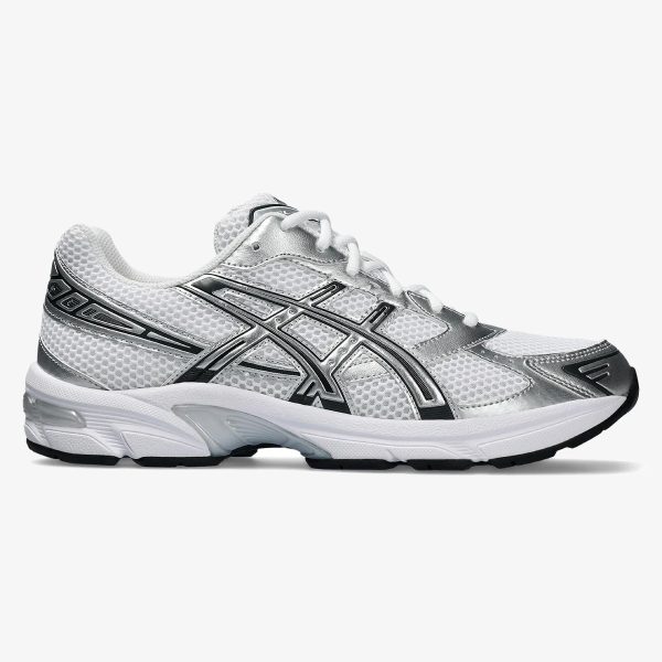 asics white silver runner - Alternate product view