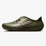 ReactX Rejuven8 Medium Olive slip-on with molded foam shape and ventilated forefoot