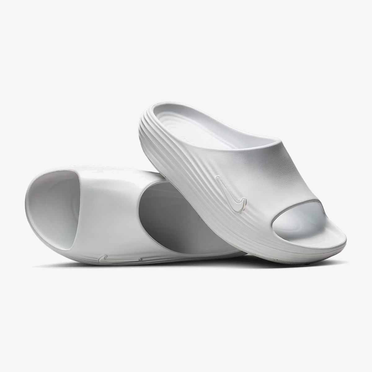 summit white nike slide - Side product view