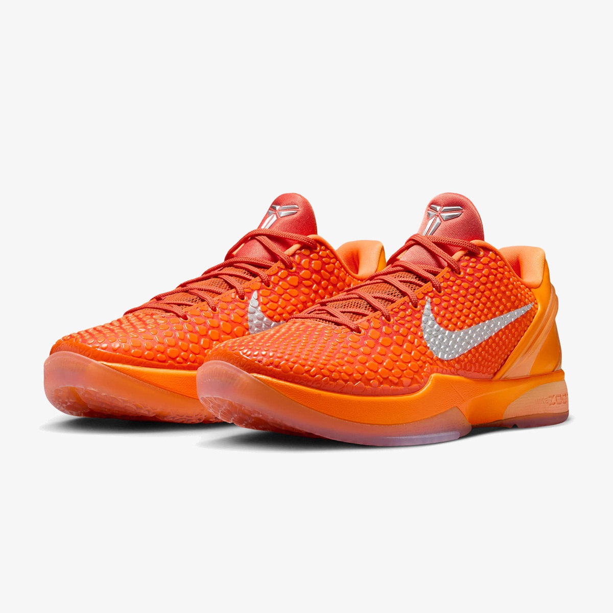 zoom kobe 6 orange - Side product view