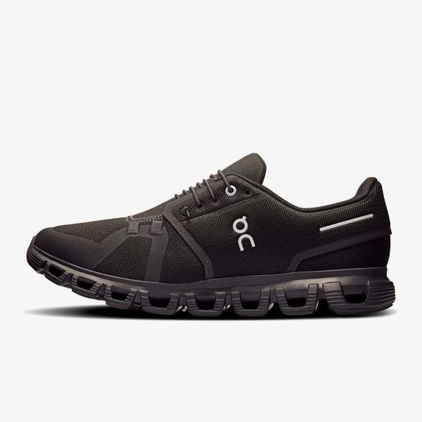 cloud 6 triple black - Triple Black Cloud 6 sneaker with tonal black upper and CloudTec sole