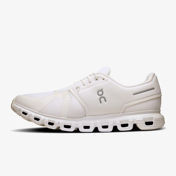 cloud 6 triple white - Triple White Cloud 6 sneaker with white upper and CloudTec sole