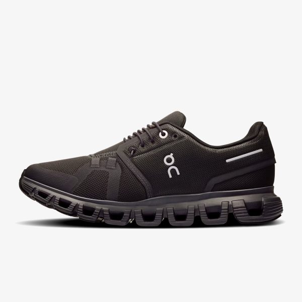 women’s cloud 6 triple black - Women’s Triple Black Cloud 6 sneaker with tonal black upper and CloudTec sole