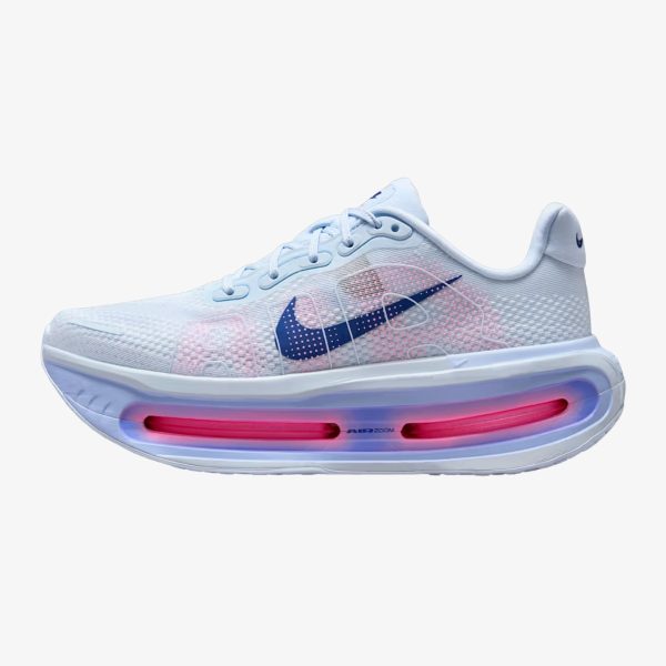wmns vomero premium - Women’s Vomero Premium Blue Tint running sneaker with pink and blue accents