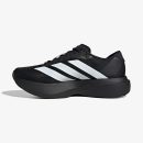 adizero evo sl black white - Black and white Adizero Evo SL sneaker with oversized white three-stripes