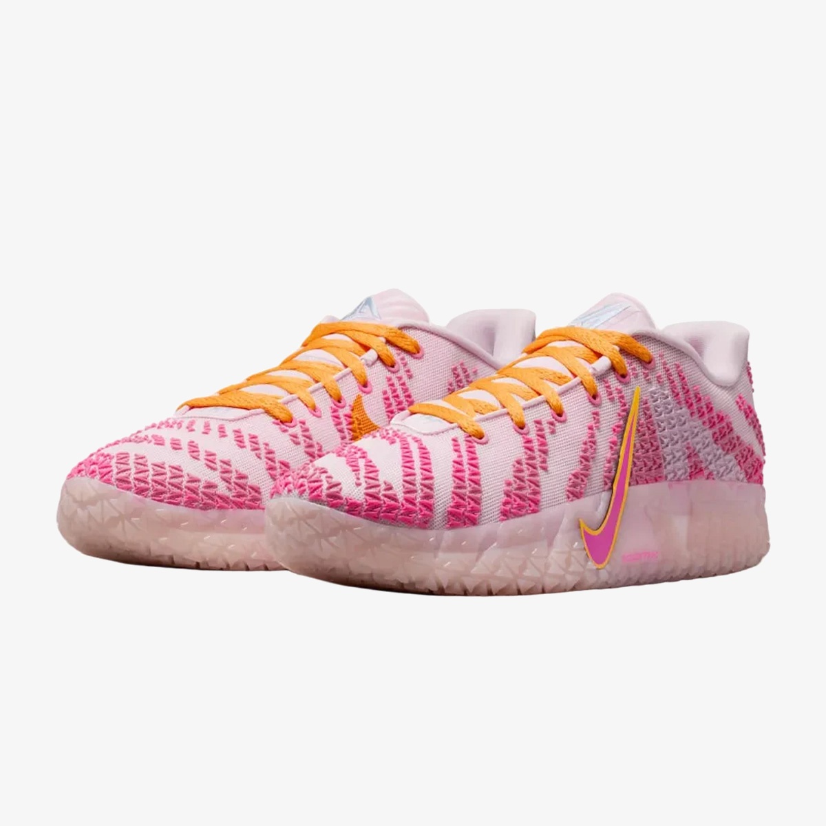 ja morant pink sneaker - Side product view