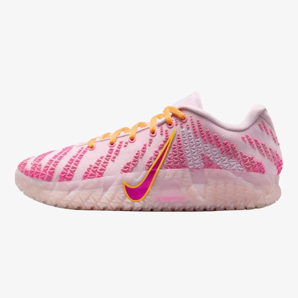 ja 3 jelly bean - Pink Jelly Bean Ja 3 sneaker with warm accents and Ja-logo traction