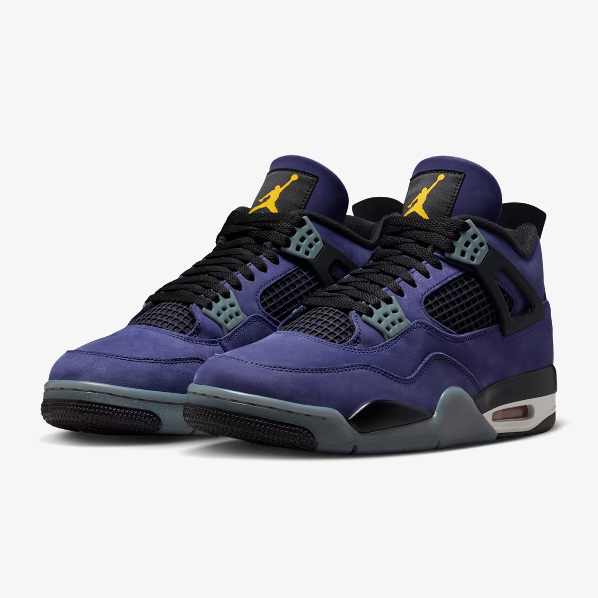 imperial purple jordan 4 - Side product view