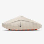 mind 001 light bone - Light Bone Mind 001 mule with Hyper Crimson outsole nodes and knit details