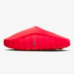 mind 001 solar red - Solar Red Mind 001 slip-on mule with textured outsole nodes and black accents