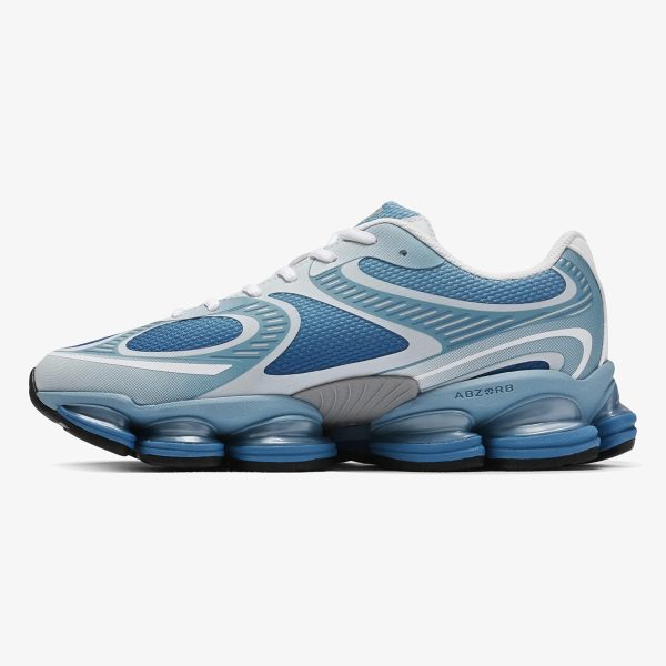 Still Water and Blue Agate ABZORB 2000 sneaker with tonal blue sole