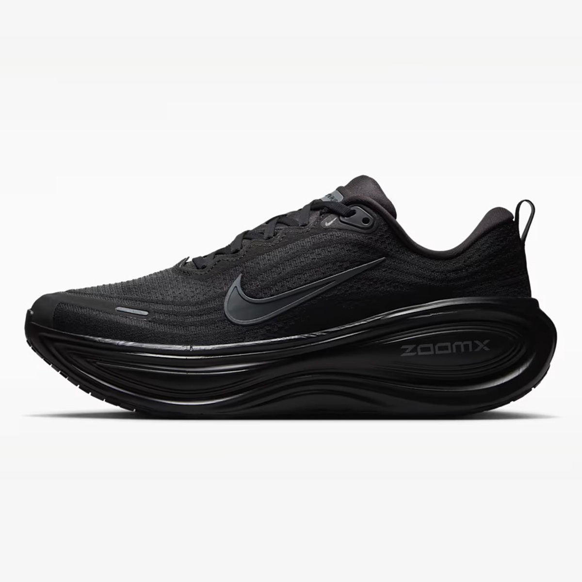 vomero plus black metallic dark grey - Black and Metallic Dark Grey Vomero Plus running sneaker with mesh upper