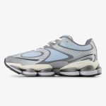 Light Chrome Blue and Silver ABZORB 2000 sneaker with segmented sole