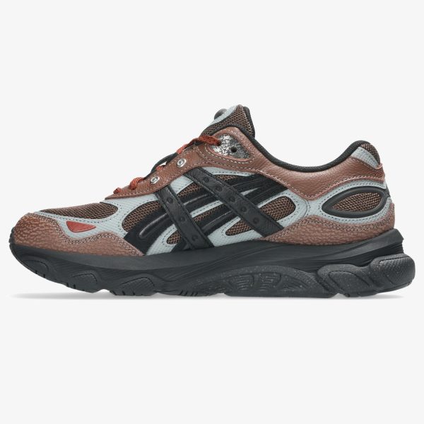 hal studios asics gel-nyc 2.0 - Brown, black, and red HAL STUDIOS ASICS Gel-NYC lifestyle sneaker