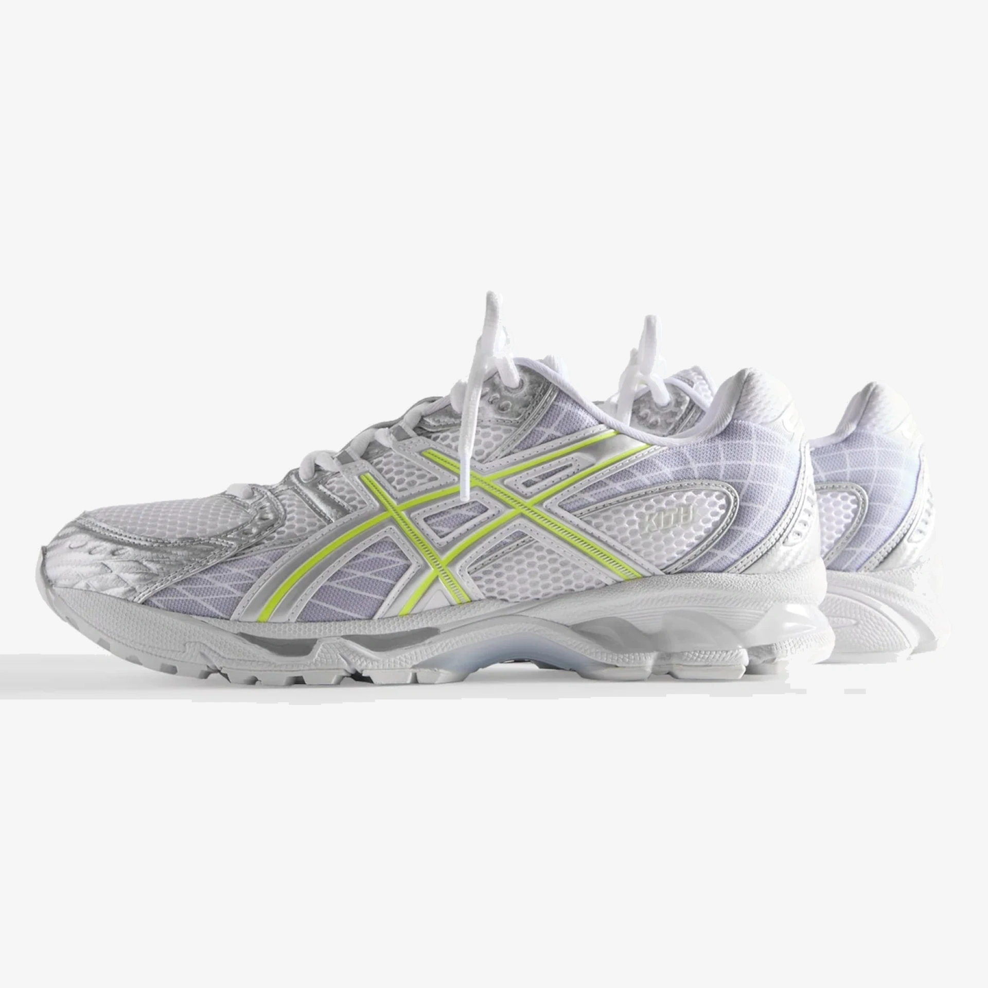 kith asics gel nimbus 10.1 - White and pure silver Kith ASICS Gel Nimbus lifestyle sneaker