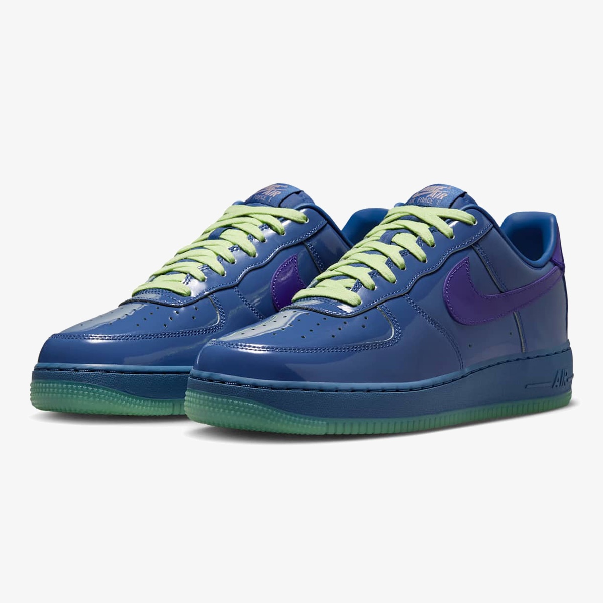 air force 1 low mystic navy - Side product view