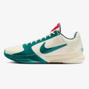 caitlin clark kobe 5 protro - Caitlin Clark Kobe 5 in Coconut Milk and Bright Spruce with red tongue accents