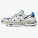 gel nyc polar night cream - Polar Night and Cream GEL-NYC sneaker with layered runner construction