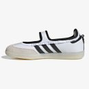 women's samba jane - Women’s Samba Mary Jane sneaker in white and black with ruffled trim and low-profile sole