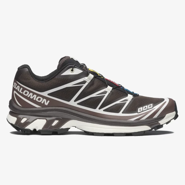 coffee brown salomon sneaker - Alternate product view